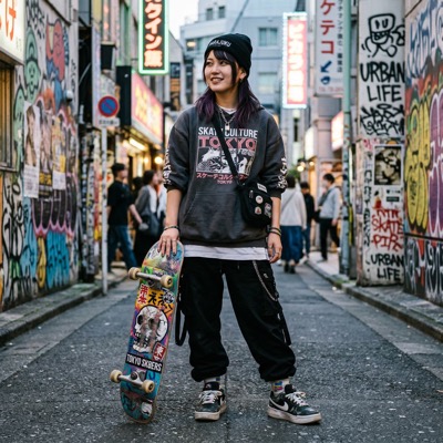 ストリートファッション原宿